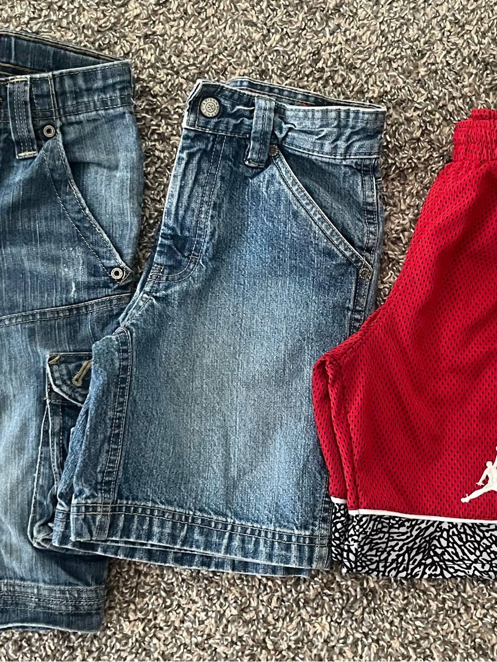 Boys Jean Shorts, Sz 5/6, Jordan, Old Navy